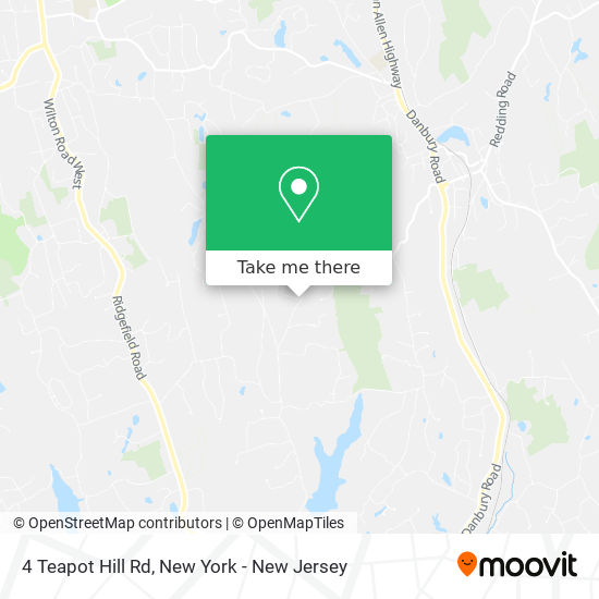 Mapa de 4 Teapot Hill Rd