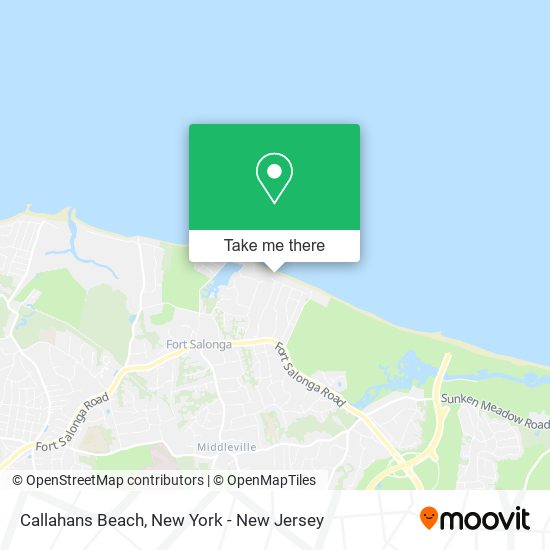 Callahans Beach map
