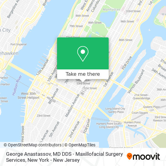 Mapa de George Anastassov, MD DDS - Maxillofacial Surgery Services