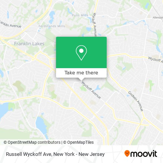 Mapa de Russell Wyckoff Ave
