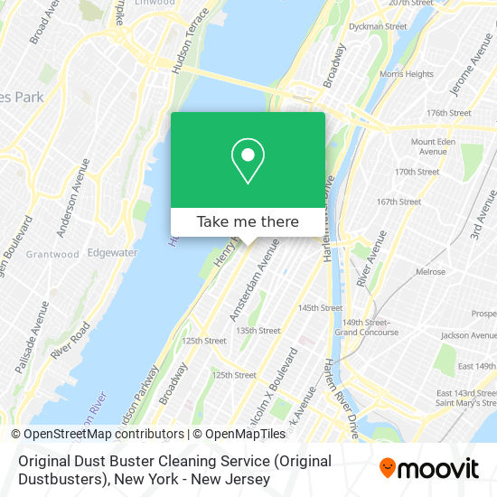 Mapa de Original Dust Buster Cleaning Service (Original Dustbusters)