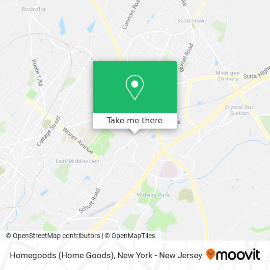 Homegoods (Home Goods) map