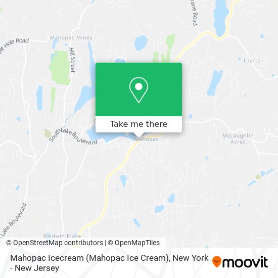 Mapa de Mahopac Icecream (Mahopac Ice Cream)