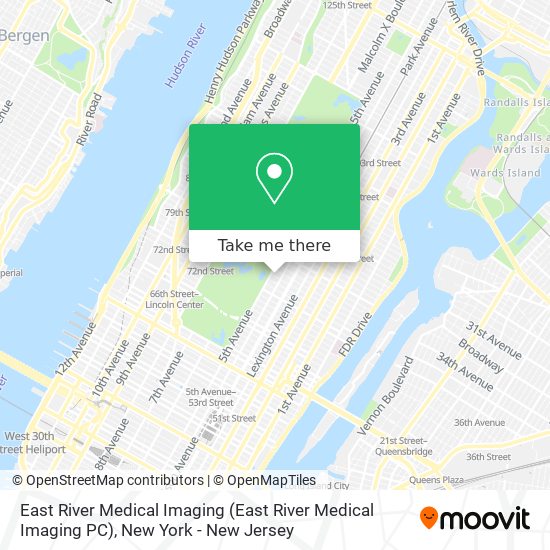 East River Medical Imaging map