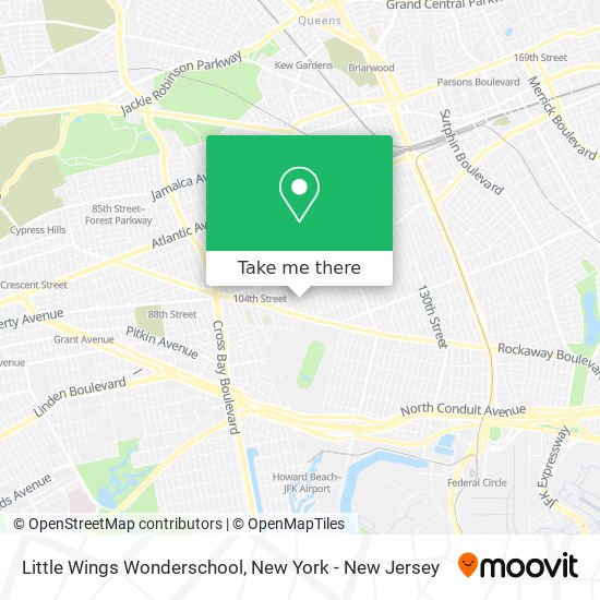 Little Wings Wonderschool map