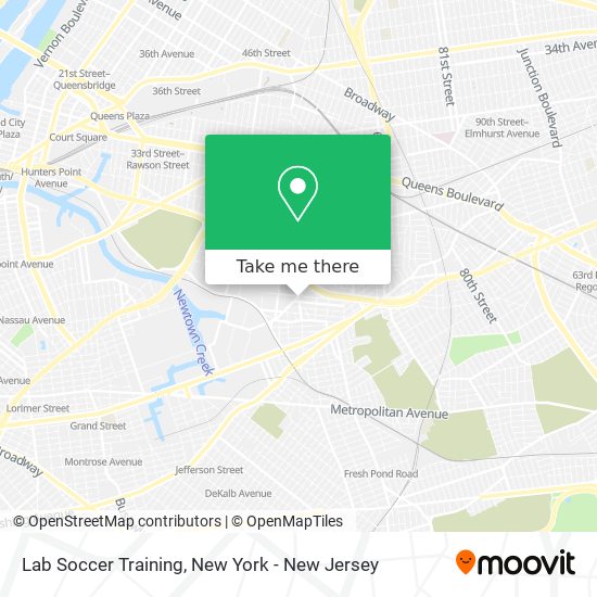 Lab Soccer Training map