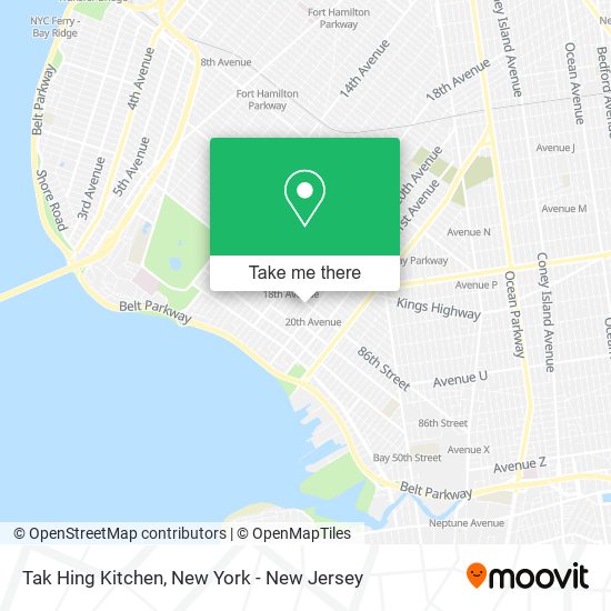 Tak Hing Kitchen map