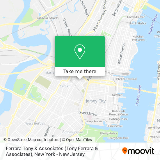 Ferrara Tony & Associates map