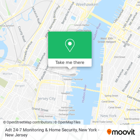 Adt 24-7 Monitoring & Home Security map