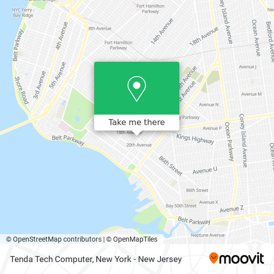 Tenda Tech Computer map