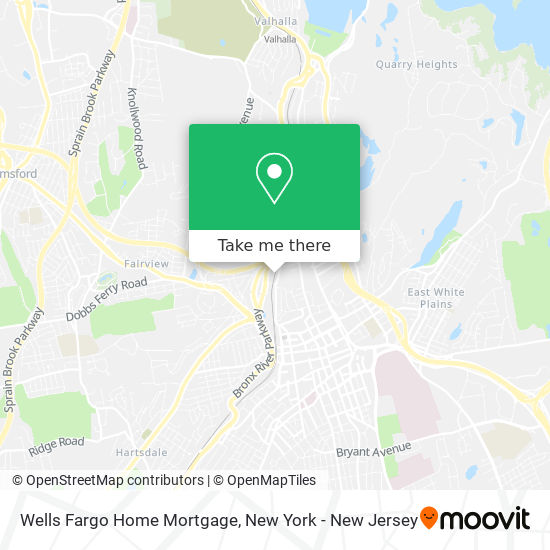 Wells Fargo Home Mortgage map