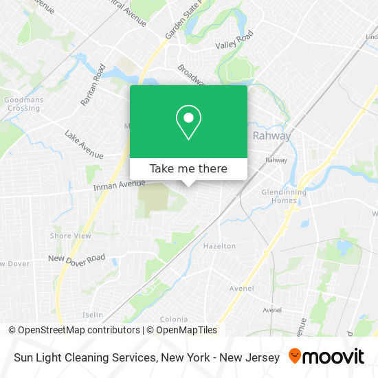 Sun Light Cleaning Services map