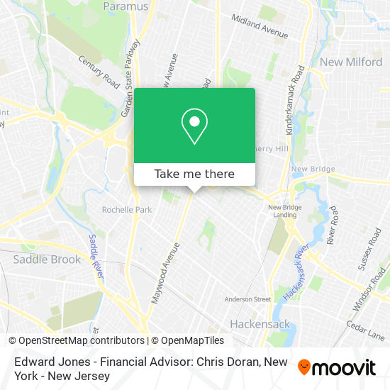 Mapa de Edward Jones - Financial Advisor: Chris Doran