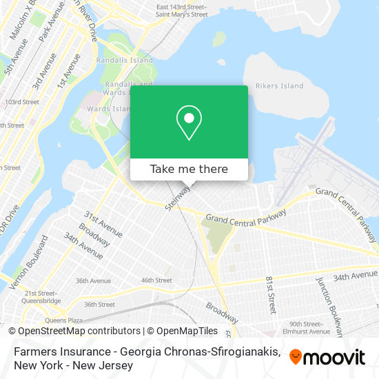 Farmers Insurance - Georgia Chronas-Sfirogianakis map