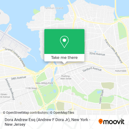 Dora Andrew Esq (Andrew F Dora Jr) map