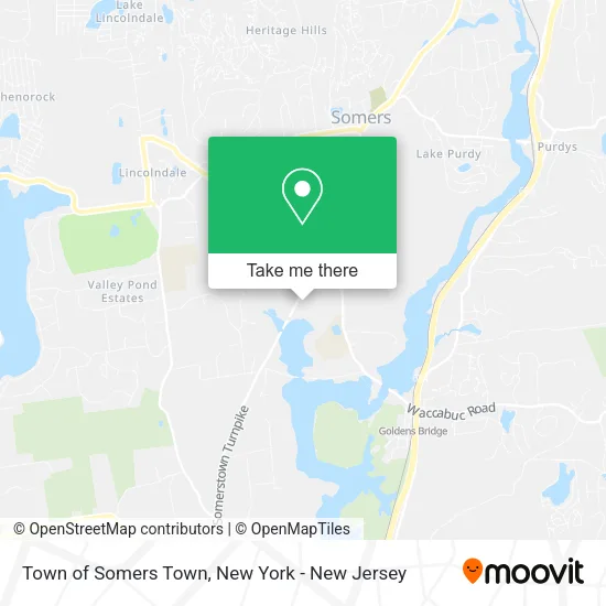 Town of Somers Town map