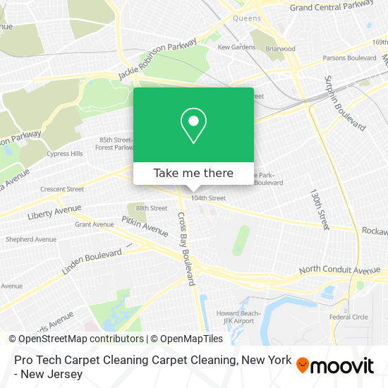 Pro Tech Carpet Cleaning Carpet Cleaning map