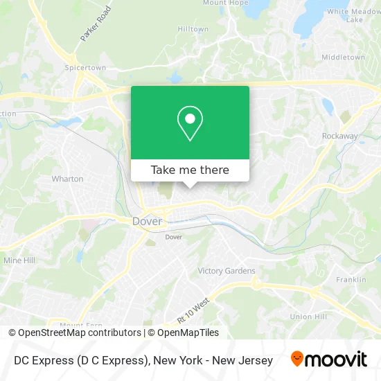 DC Express (D C Express) map