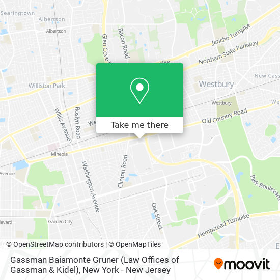 Gassman Baiamonte Gruner (Law Offices of Gassman & Kidel) map