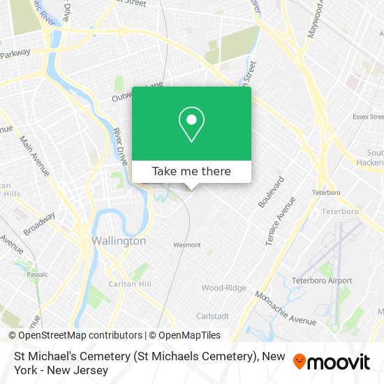 Mapa de St Michael's Cemetery (St Michaels Cemetery)