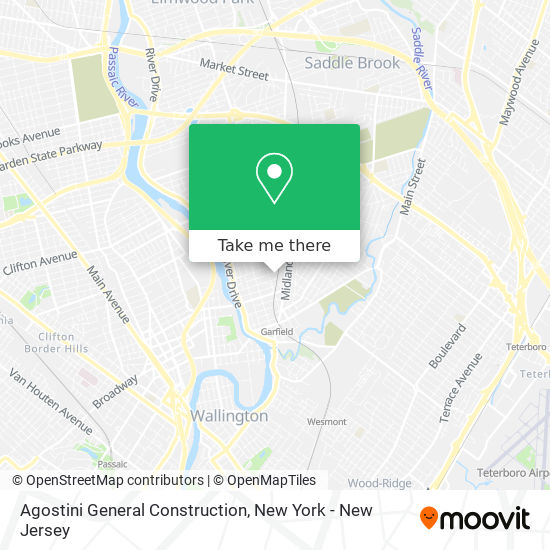 Agostini General Construction map