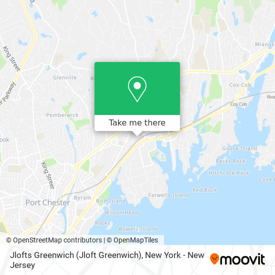 Mapa de Jlofts Greenwich (Jloft Greenwich)