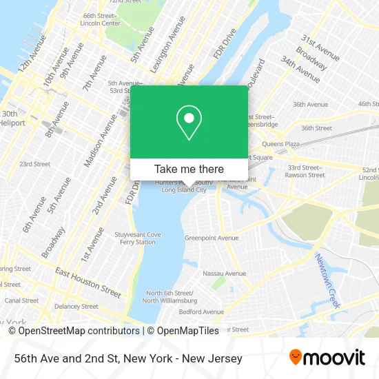 Mapa de 56th Ave and 2nd St