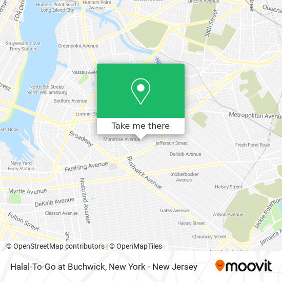 Mapa de Halal-To-Go at Buchwick