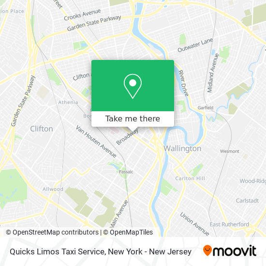 Mapa de Quicks Limos Taxi Service