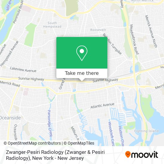 Zwanger-Pesiri Radiology map