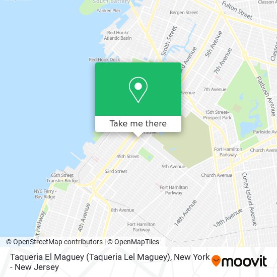 Taqueria El Maguey (Taqueria Lel Maguey) map