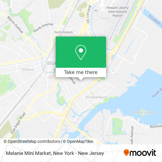 Mapa de Melanie Mini Market