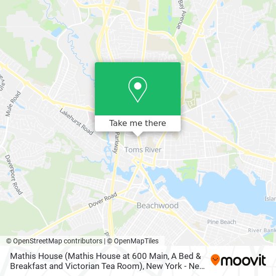 Mathis House (Mathis House at 600 Main, A Bed & Breakfast and Victorian Tea Room) map