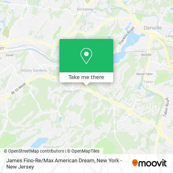 James Fino-Re / Max American Dream map