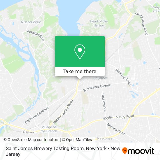 Saint James Brewery Tasting Room map