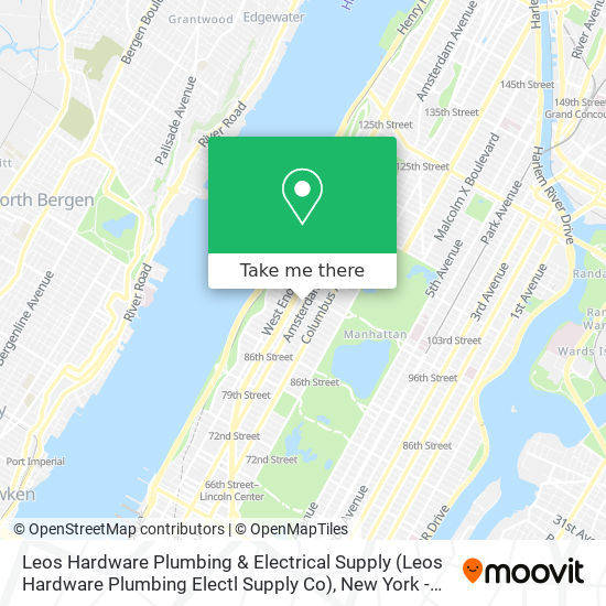 Leos Hardware Plumbing & Electrical Supply (Leos Hardware Plumbing Electl Supply Co) map