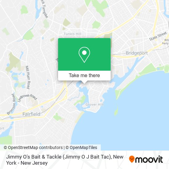 Mapa de Jimmy O's Bait & Tackle (Jimmy O J Bait Tac)