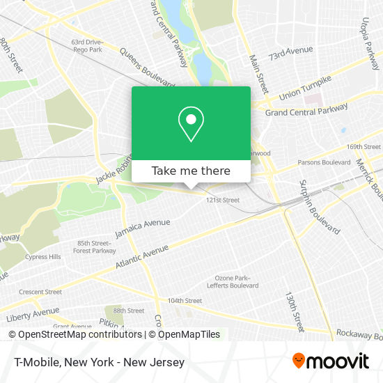 T-Mobile map