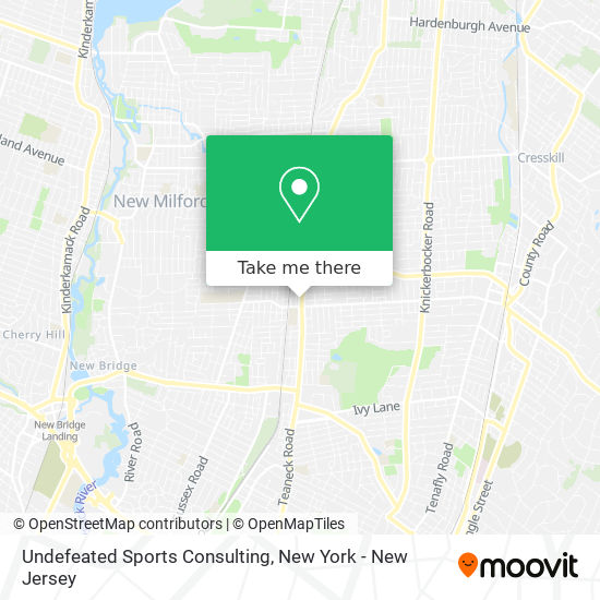 Undefeated Sports Consulting map