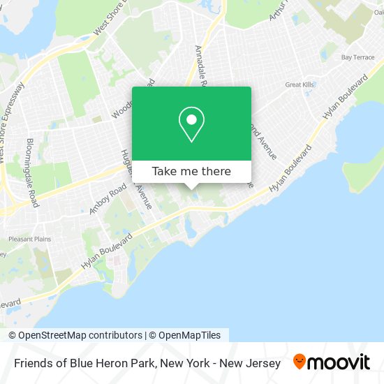 Mapa de Friends of Blue Heron Park