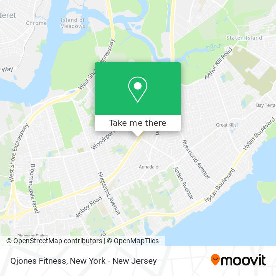 Qjones Fitness map
