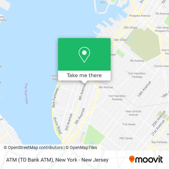 Mapa de ATM (TD Bank ATM)