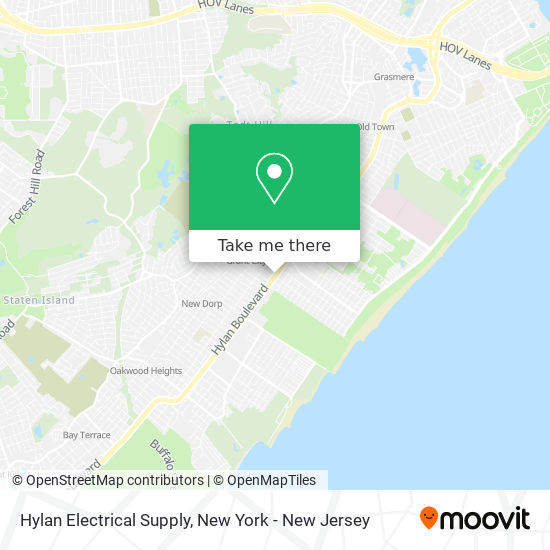 Mapa de Hylan Electrical Supply