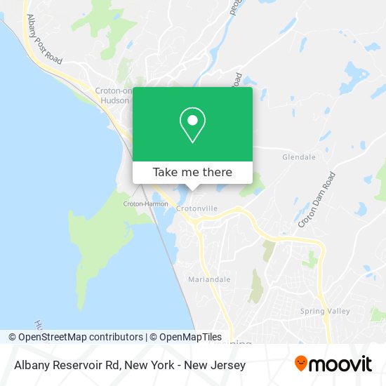 Mapa de Albany Reservoir Rd