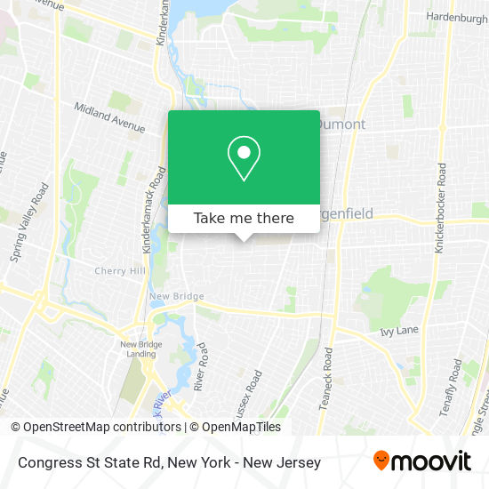 Congress St State Rd map