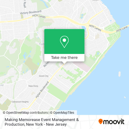 Mapa de Making Memorease Event Management & Production