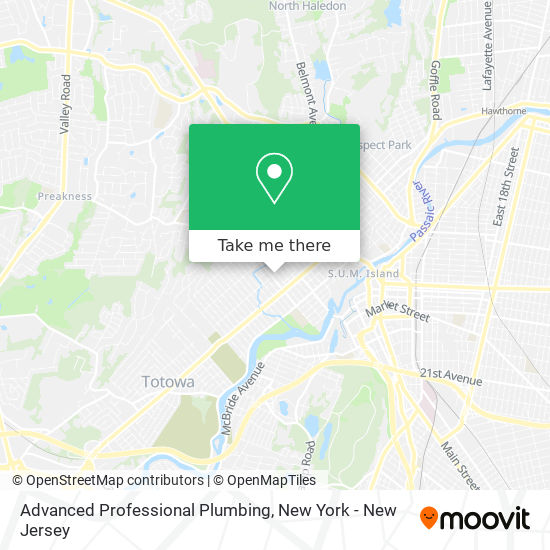 Advanced Professional Plumbing map