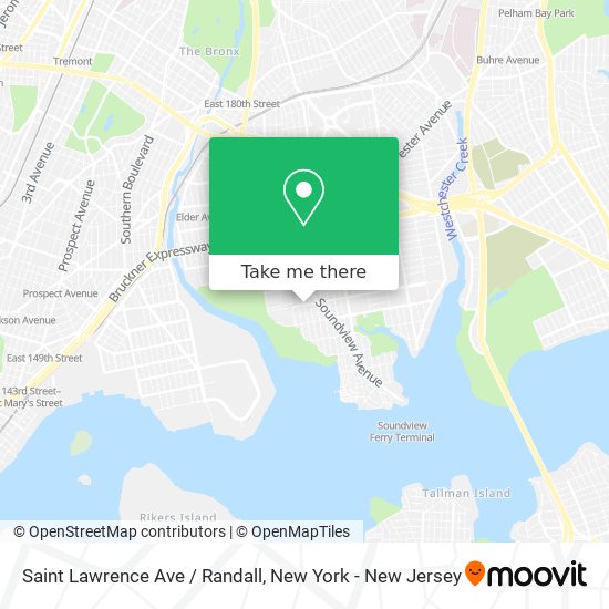 Mapa de Saint Lawrence Ave / Randall