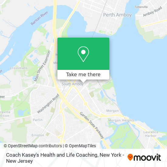 Coach Kasey's Health and Life Coaching map
