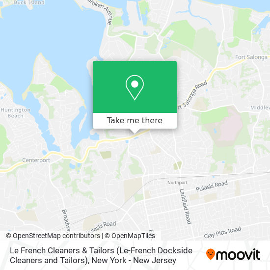 Mapa de Le French Cleaners & Tailors (Le-French Dockside Cleaners and Tailors)